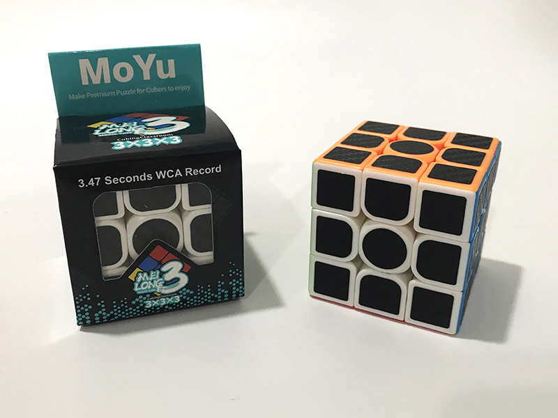 Third-Order Rubik's Cube(Carbon Fiber Multicolor)