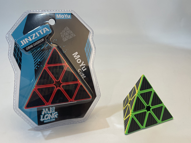 Pyraminx Magic Cube - Carbon Fiber