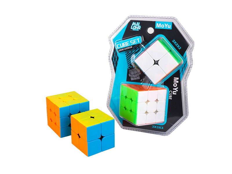Third-Order Rubik's Cube + Pocket Cube