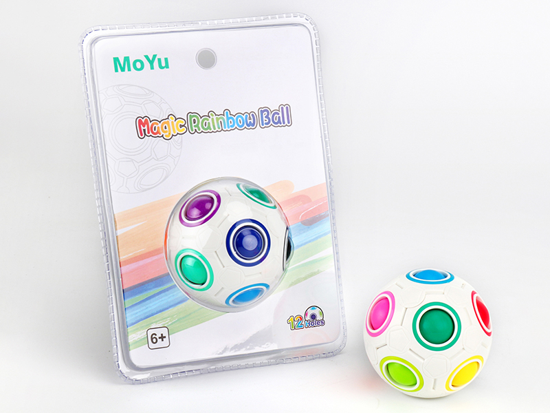 12 Hole Magic Rainbow Ball(White)