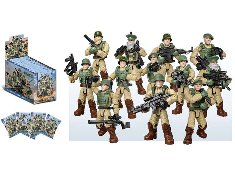 24PCS Chinese Border Defense Forces