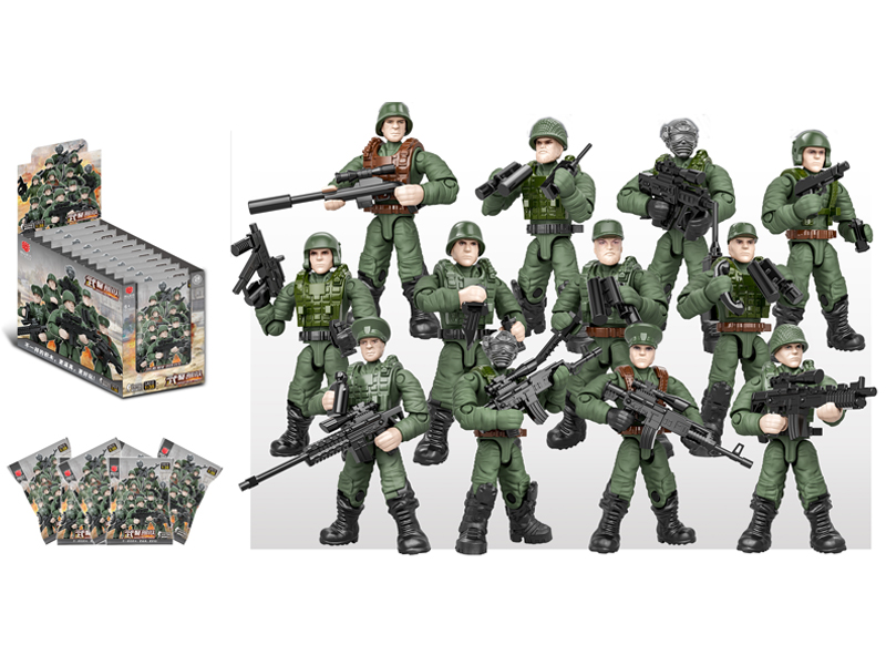 24PCS Chinese Armed Police Force