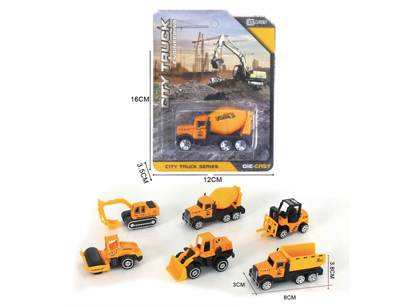 Slide Alloy Engineering Vehicle