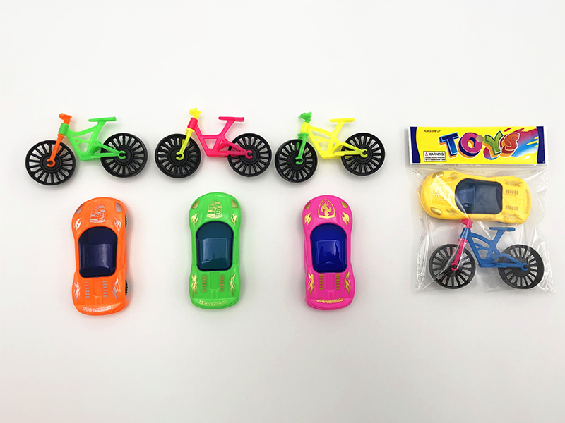 Slide Bicycle+Sports Car