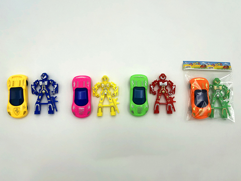 Slide Sports Car+Robot
