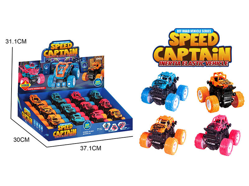 12PCS Dual Friction 4WD Off-Road Vehicle