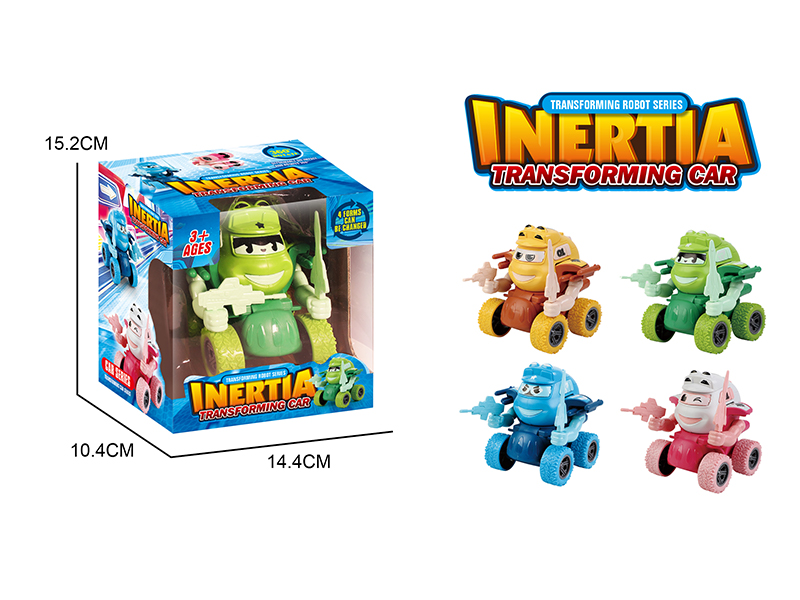 DIY Dual Friction Deformed Cartoon Car