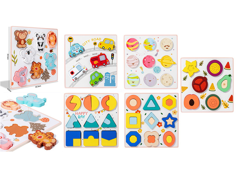 Wooden Matching Puzzle For Early Education