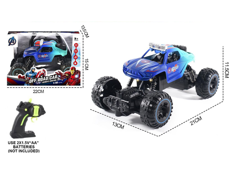 1:18 R/C Avengers Alliance Car
