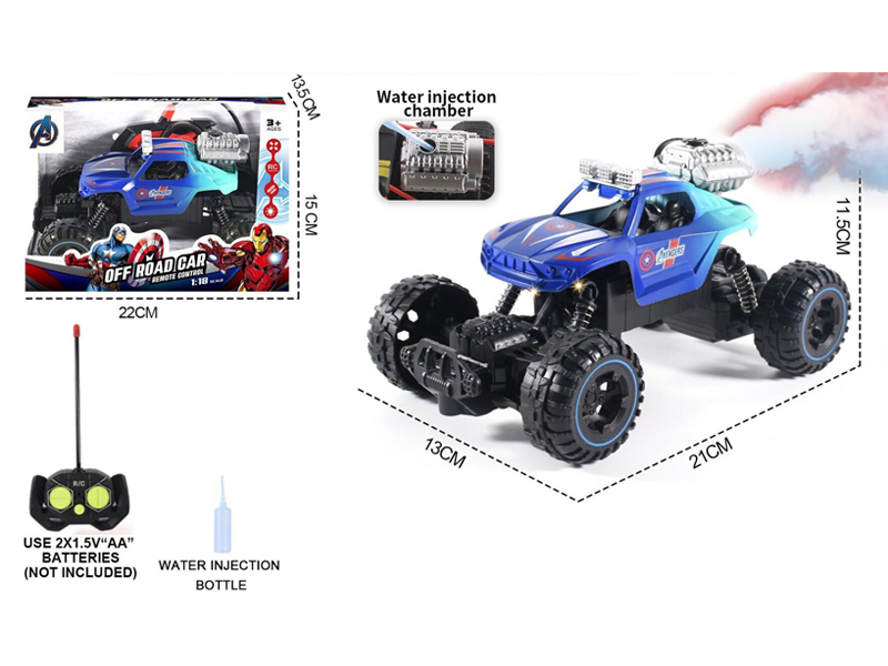 1:18 R/C Avenger Alliance Spray Car