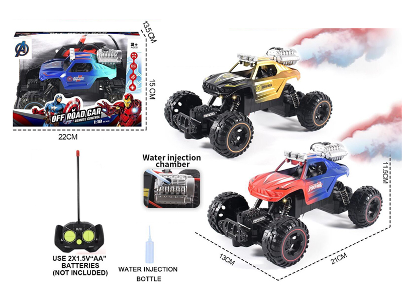 1:18 R/C Avenger Alliance Spray Car