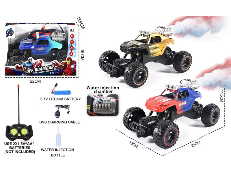 1:18 R/C Avenger Alliance Spray Car