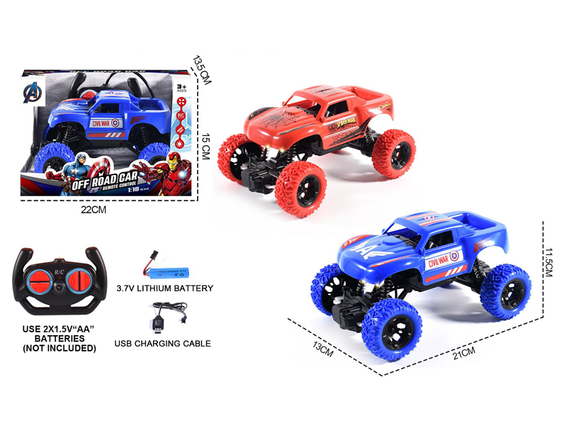 1:18 R/C Avengers Alliance Car