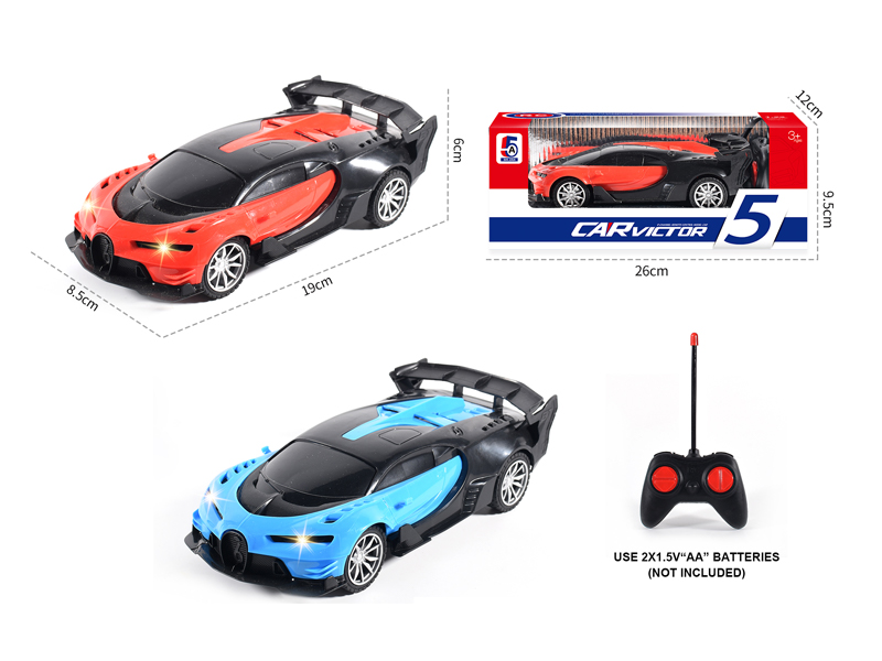1:22 4CH R/C Bugatti Car