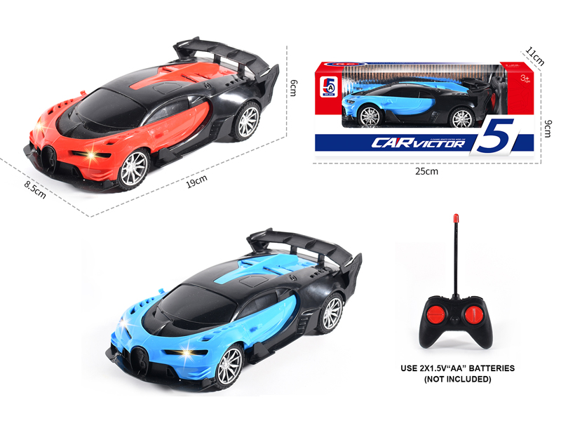 1:28 4CH R/C Bugatti Car