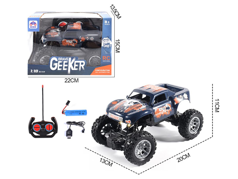 1:18 R/C Climbing Car