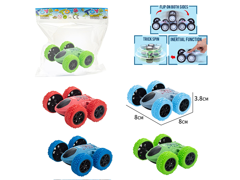 Double Friction Double-Sided Stunt Car 1PCS