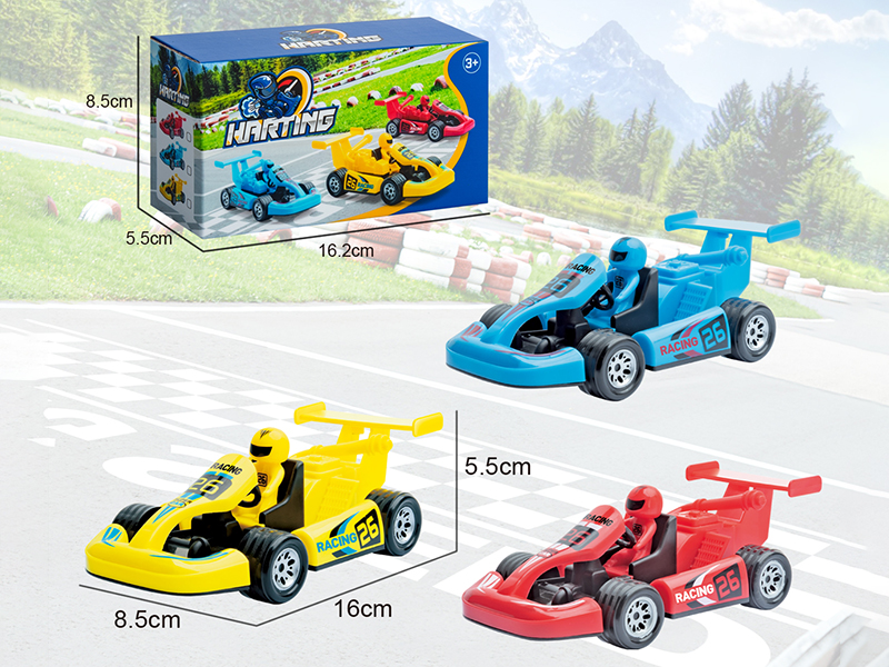 Pull Back Kart 1PCS