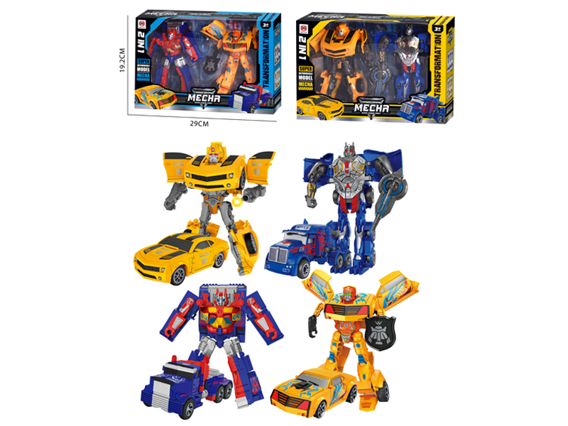 Car Transformable Robot Toy