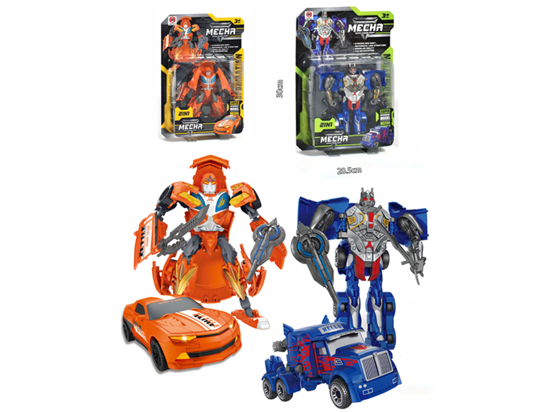 Transformable Robot Toy 2 In 1