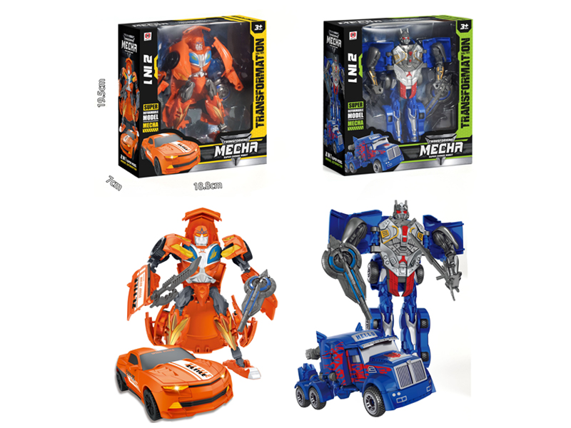 Transformable Robot Toy 2 In 1