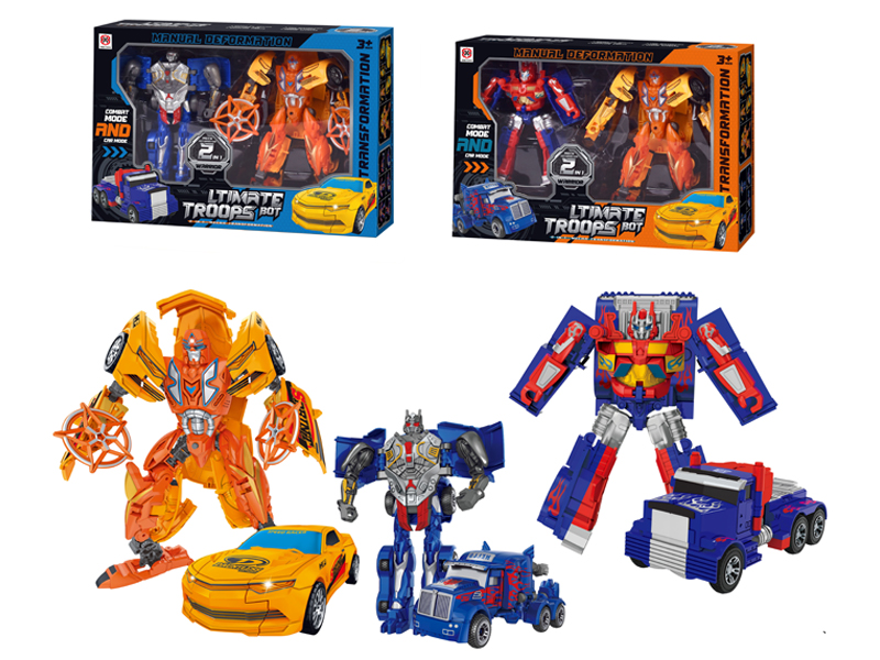 Transformable Robot Toy 2 In 1