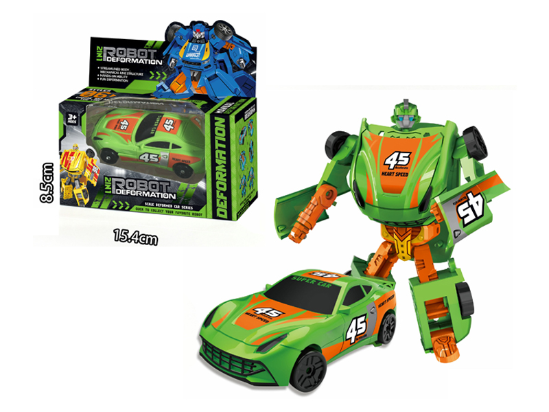 Transformable Car Robot Toy
