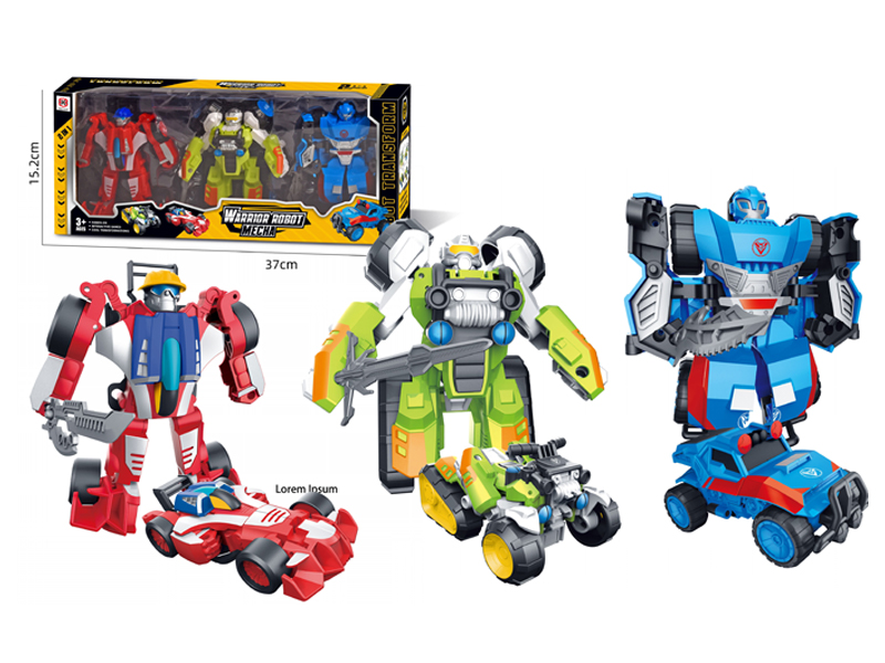 2 In 1 Transformable Robot Toy