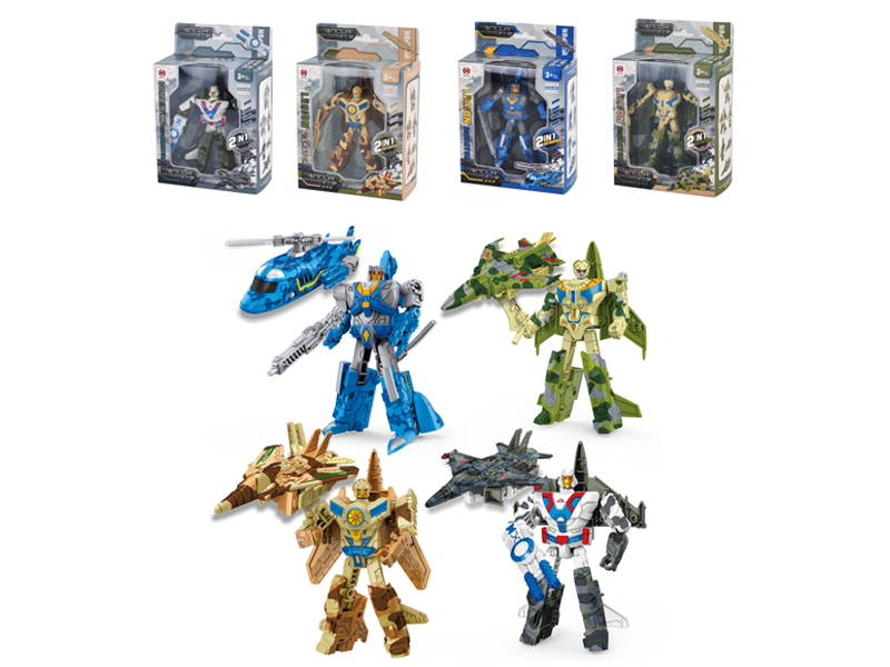 Transformable Aircraft Robot Toy