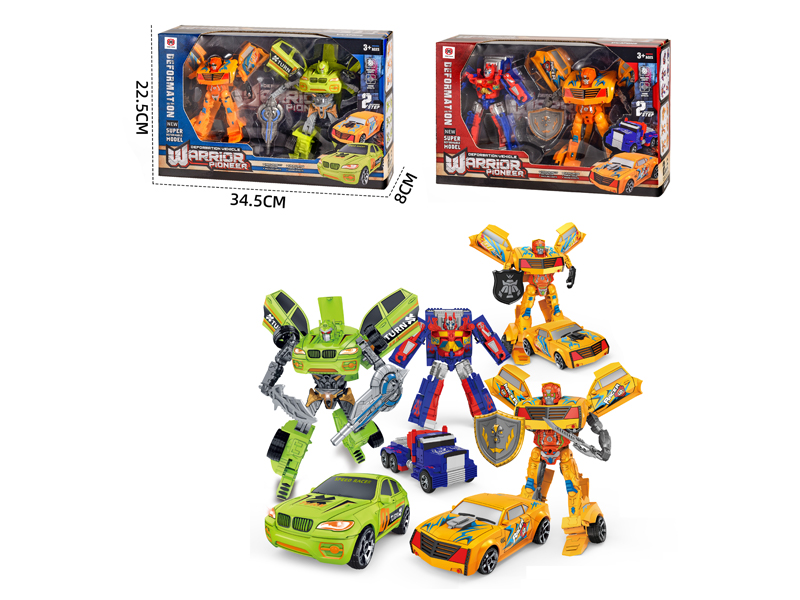 Transformable Car Robot Toy