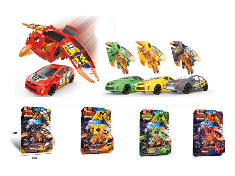 2 In 1 Transformable Robot Toy