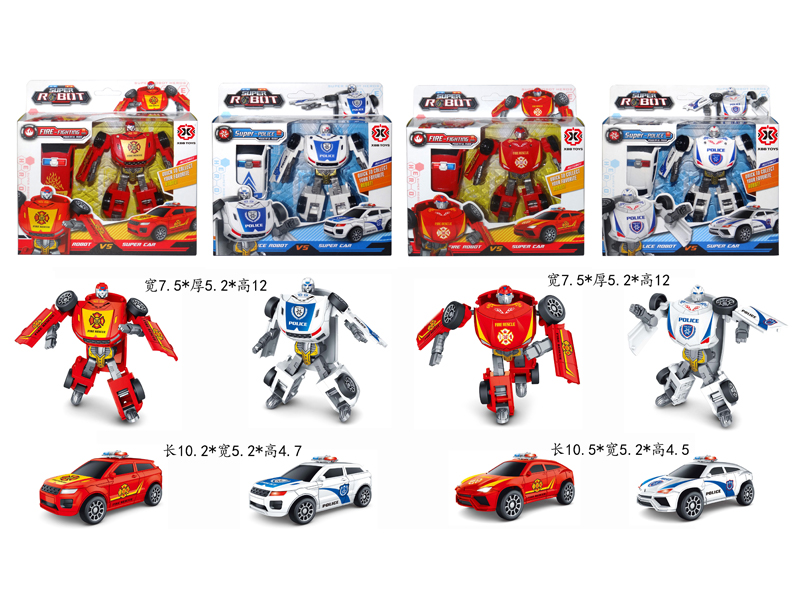 Transformable Car Robot Toy
