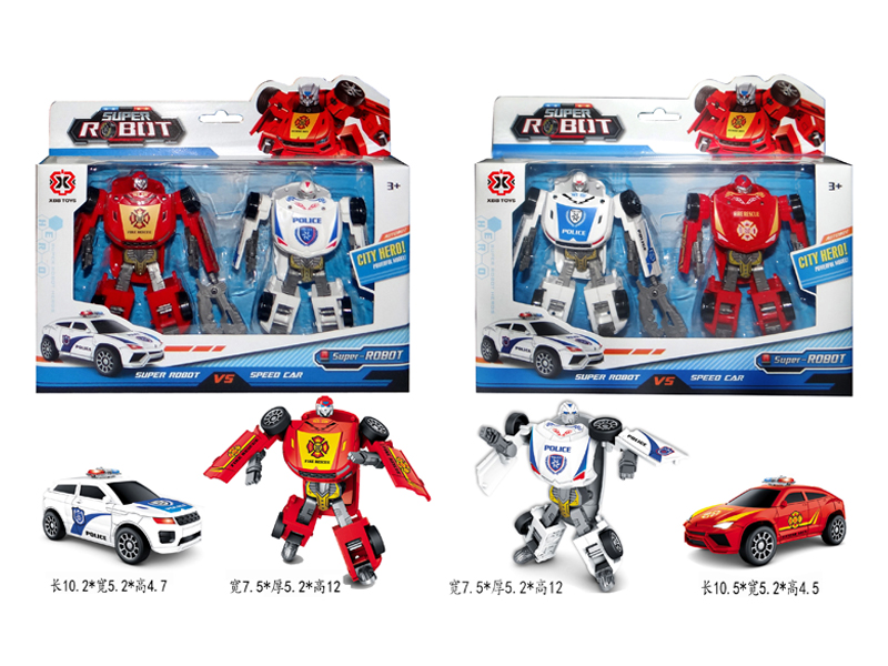 Transformable Car Robot Toy