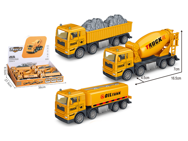 8PCS Friction Engineering Vehicle