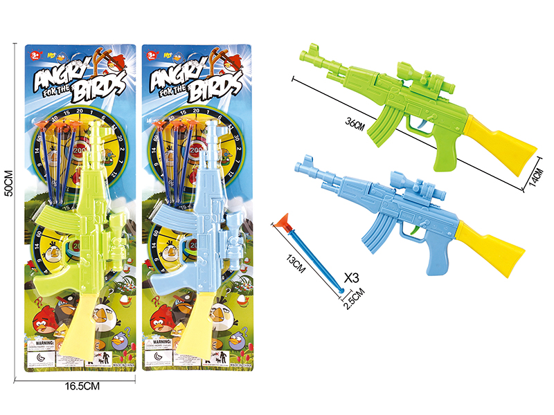 Angry Birds Solid Color Needle Gun Set