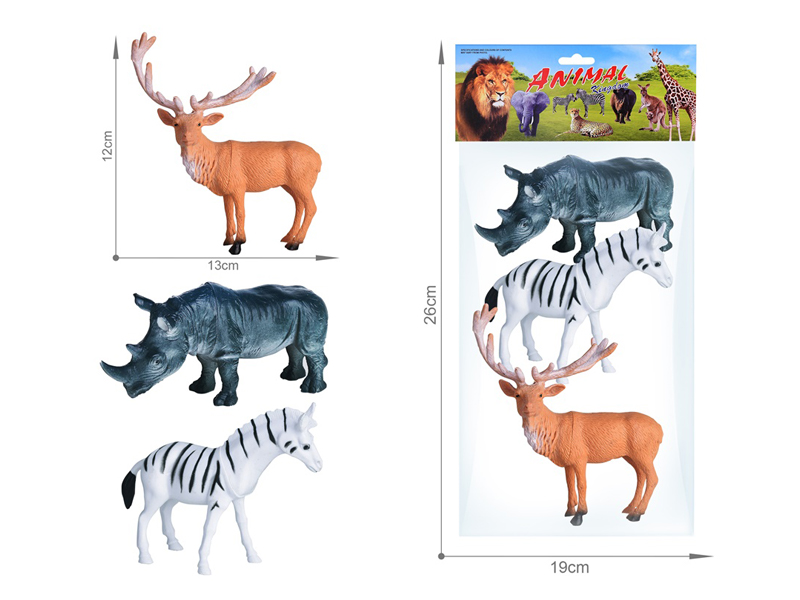 Wildlife Toy Set 3PCS