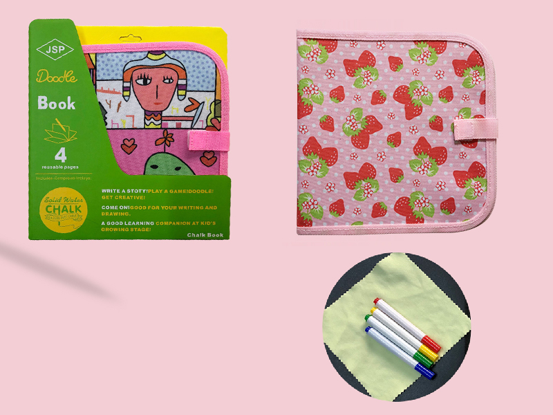 Children's Doodle Book(4 Reusable Pages)