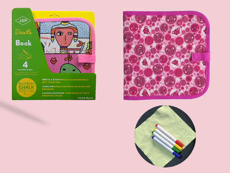 Children's Doodle Book(4 Reusable Pages)