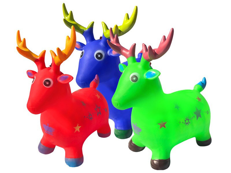 Large Size Inflatable Jumping Deer