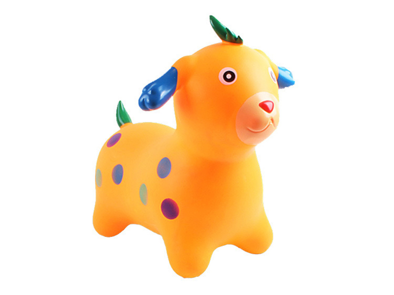 Outsize Inflatable Jumping Dog