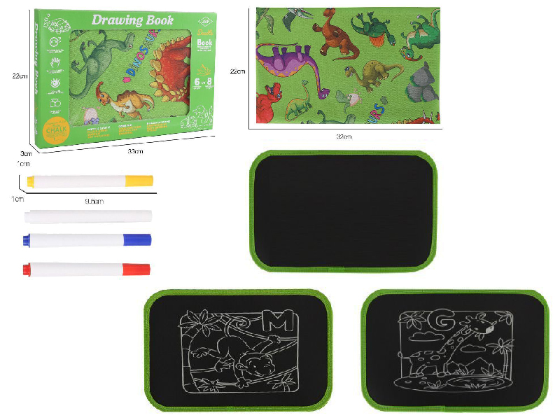 Children's Portable Graffiti Blackboard