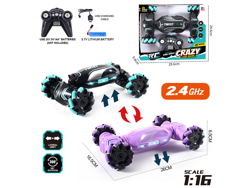 2.4G 9CH R/C Mailun Stunt Vehicle