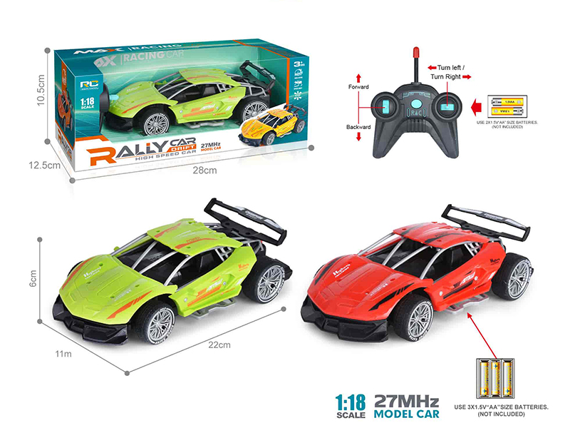 27Mhz 1:18 Lamborghini 4-Channel Remote Control Drift High Speed Car(Not Included Batteries)