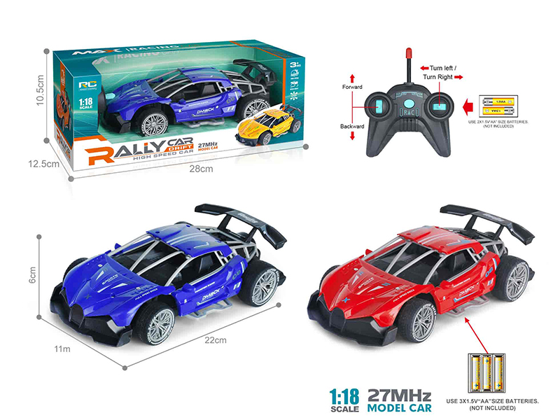 27Mhz 1:18 Bugatti 4-Channel Remote Control Drift High Speed Car(Not Included Batteries)