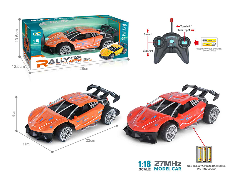 27Mhz 1:18 Ferrari 4-Channel Remote Control Drift High Speed Car(Not Included Batteries)