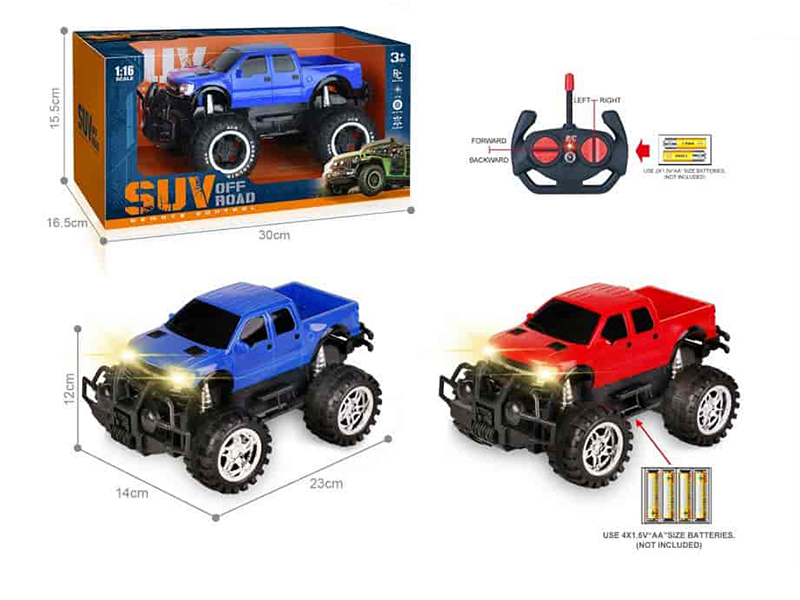 27Mhz 1:16 4-Channel Remote Control Ford Pickup Off-Road Vehicle With Headlights(Not Included Batteries)