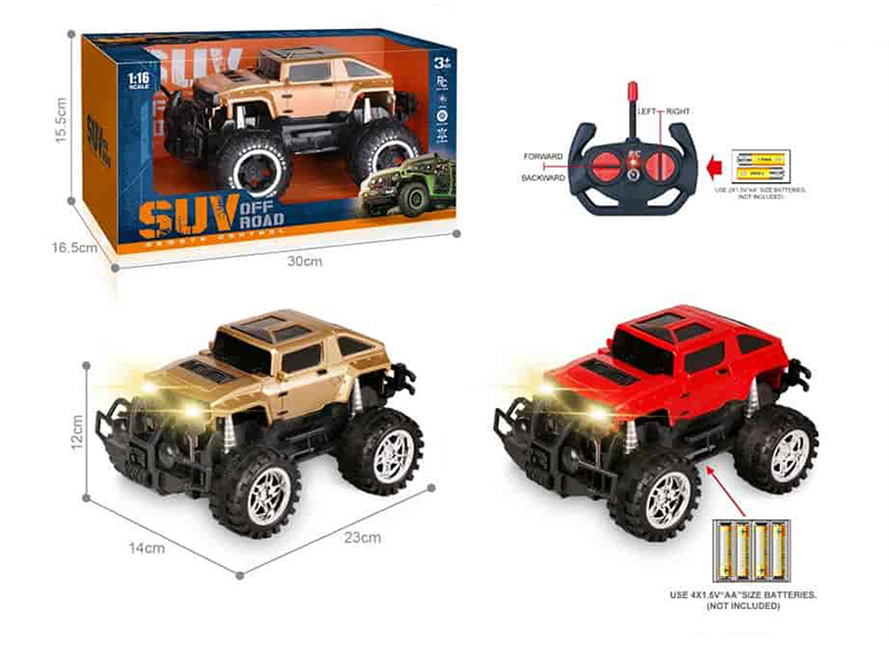 27Mhz 1:16 4-Channel Remote Control Hummer HX Off-Road Vehicle With Headlights(Not Included Batteries)