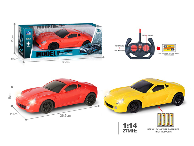 27Mhz 1:14 4-Channel Remote Control Ferrari Simulated Car With Lights(Not Included Batteries)
