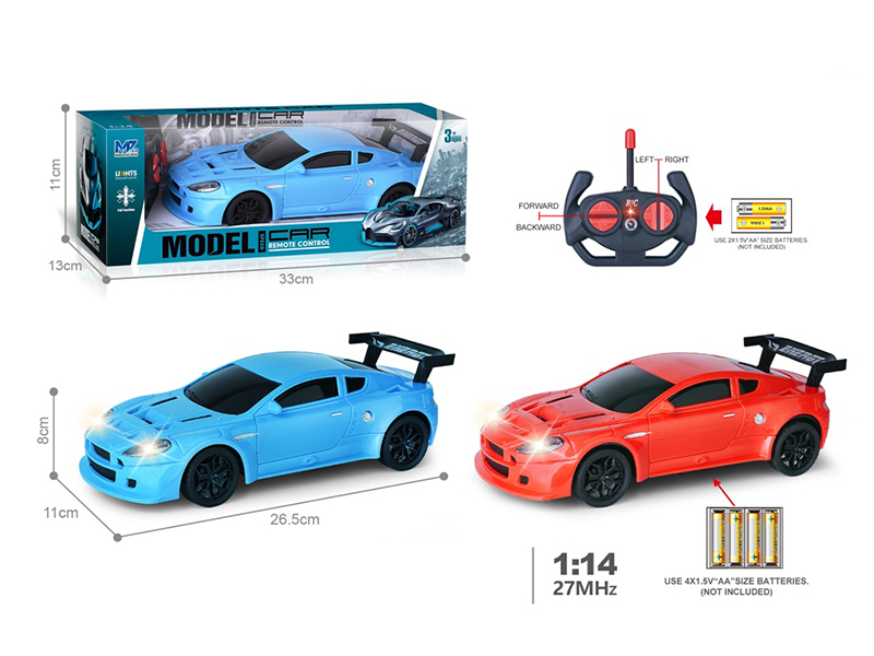 27Mhz 1:14 4-Channel Remote Control Aston Martin Simulated Car With Lights(Not Included Batteries)