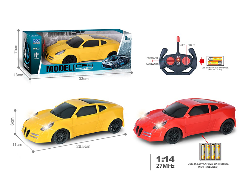 27Mhz 1:14 4-Channel Remote Control African Leopard Simulated Car With Lights(Not Included Batteries)